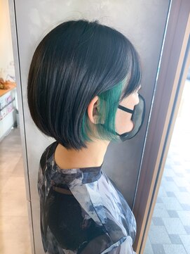 レオン(Re:ON) イヤリングカラー×グリーン