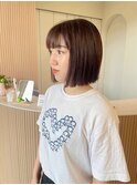 ボブ/ミディアム/ミニボブ/ショート/切りっぱなし新潟西区　小新