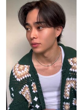 ガーデン タチカワ(garden tachikawa) 【立川メンズ】ニュアンスセンター波巻き刈り上げマッシュ