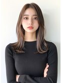 ロングヘア　前髪なし　韓国ヘア［＃渋谷駅＃韓国＃髪質改善］