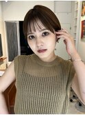 小顔ショート/大人女子/30代/40代/50代/髪質改善/築地