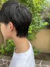 【メンズオススメNo1】爽やかメンズカット+眉カット￥4980→￥4800
