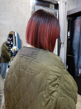 ペイププロドアイコン 博多(Peyp prod ICON) デザインカラーレッド/ボブ/KAREN