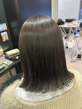 ノーム バイ アウラ(norm. by aura) 透明感カラー ハイライト オリーブベージュ