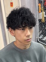 メイン(MENIN)&nbsp;ツイストスパイラルパーマスタイル「相模大野/町田/眉毛/韓国」