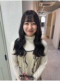 韓国風グレージュカラー＆くびれ巻き