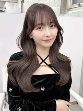 アイヴィ 表参道(IVY) 髪質改善　レイヤーカット　縮毛矯正　ミルクティー