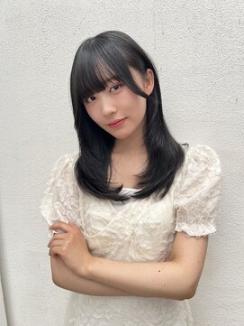 ロンドアベニール 北千住(Lond avenir) 髪質改善縮毛矯正レイヤーカット顔周り前髪韓国ミニウルフ北千住