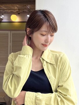 キートスバイガーランド (Kiitos by Garland) 大人可愛い小顔マッシュショート/ベージュカラー/吉祥寺