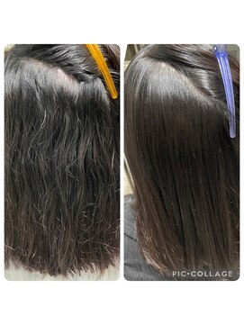 フェリア 渋谷(Feria) 【Feria 渋谷】プレミアム縮毛矯正×縮毛履歴のみ"Tsuyuki"