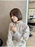 ボブ 20代30代40代ヘア 切りっぱなし 三ノ宮