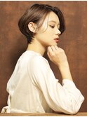 耳かけクールショートヘア