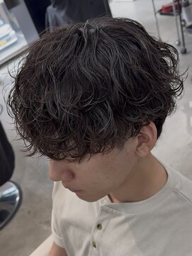 エデアンホンテン メンズサロン(EDEAN 本店 （旧：EDEAN 上通）) 熊本シャドウパーマ 波巻きツイストスパイラル MEN'S HAIR