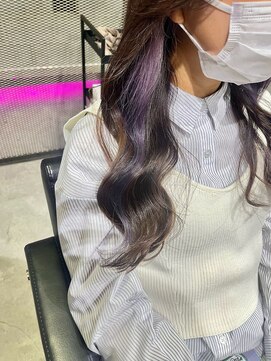 メゾンセブンルックス 宇都宮簗瀬店(Maison 7LOOKS) イヤリングカラー！ラベンダーベージュ！