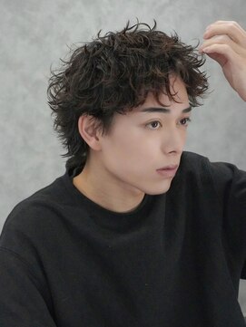 ネクストメンズ 表参道(NEXT men's) MEN’S HAIR/サーフカール/刈り上げセンターパート/渋谷