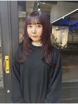 ノエル 池袋店(noel) 【noel】mayu×艶暖色ブリーチなしダブルカラー