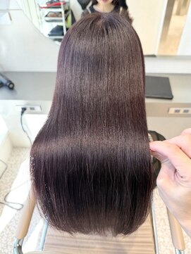 キュア 池袋(CURE) 6トーンディープラベンダー×髪質改善 #014