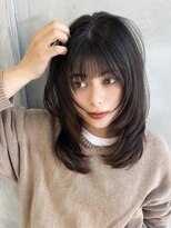 ノービス バイ パーキング 心斎橋(NOV!!!CE by PARKiiiNG) レイヤーカット/透明感カラー