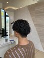 アース コアフュールボーテ 上越店(EARTH coiffure beaute) ツイストスパイラル無造作でも動きが出るパーマです。
