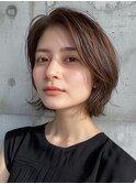 レイヤーボブくびれボブレイヤーカット 30代40代50代60代
