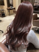 アース 焼津店(HAIR&MAKE EARTH) 髪質改善カラー×ピンクブラウン