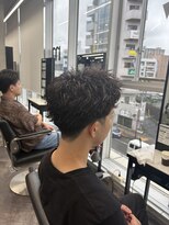 メンズサロンドットリアン(dot. lien)&nbsp;スパイキーショートツイストスパイラルパーマ/町田/町田駅