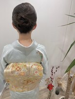 ミグ バイ クオーレ(mig by CUORE)&nbsp;訪問着　着付け　ヘアセット　観劇　お出かけ