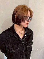 シーン バイ ラッド(SCENE by RAD)&nbsp;レイヤーで魅せる大人可愛いショートボブ小顔盛り顔まわりカット