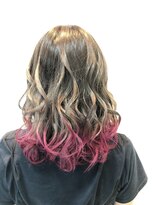 ヘアアンドリラクゼーション ジン(Jinn) 原色グラデーション