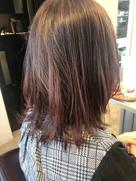 クレミア ヘアーアンドフェイス(cremia Hair×Face) ~cremia~【ハイトーン】【グラデーション】外ハネボブ