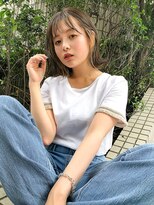 ヘアサロンエム 渋谷店(HAIR SALON M) クールショート/ボブルフ/ピンクベージュ/シルバーカラー