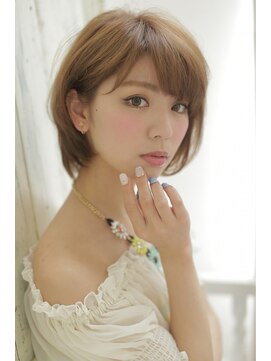 ロロネー 森ノ宮キューズモール(Lolonois) 【Lolonois森ノ宮】柔らかショート小顔耳かけボブ☆（加藤順也）