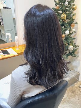 グリーン 渋谷(green) 【MIO】暗髪透明感ヘア×ミディアム