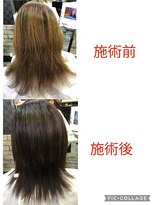 ヘアーブティック アート21ハーツ店&nbsp;縮毛矯正、カラー