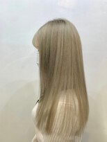 アンセム(anthe M) ツヤ髪ブロンドベージュダブルカラー髪質改善トリートメント韓国