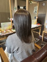 ニカ(NIKA) 髪質改善ストレートミディアムスタイル