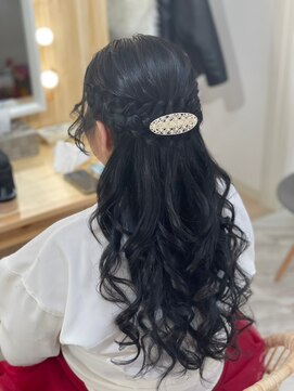 グラムール(Gramour) ハーフアップ