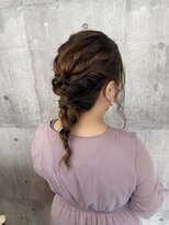 アンダーバーホワイト 浜松店(_WHITE) 編みおろしヘアセット m