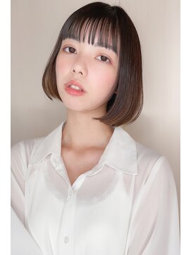 クラメールパリ 福岡(Kraemer Paris) 大人ガーリー30代40代くびれショートボブ丸みハンサム