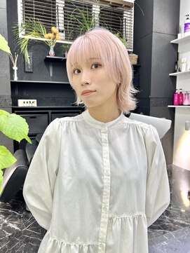 チュダック(ChuDuck) 韓国風《ペールピンク》ブリーチ/ケアブリーチ/ダブルカラー