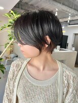 フラッグ ヘアー 天神西通り店(Flag HAIR)&nbsp;大人かっこいいショート