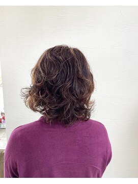 ウェーブユー(Wave you) パーマ、ハイライト