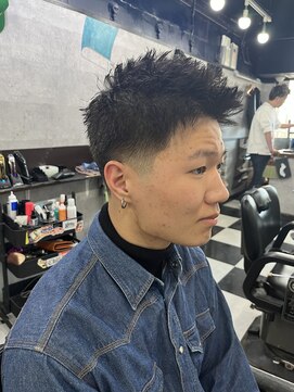 トライブ(TRIBE) スパイキーショート(マットスタイリング)