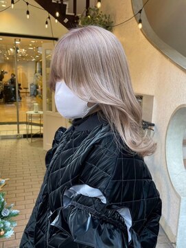 ロナバイソル(lona by SoL) ケアブリーチ/ホワイトベージュ/ミディアム