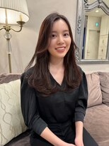 ザック ヴィ(ZACC  vie)&nbsp;レイヤーカット/セミロング/艶カラー/学割U24