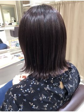 アッシュ 東戸塚店(Ash) 外ハネ暗めカラー