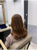 オレンジブラウン