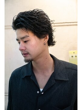 メンズサロン ゴールド 名古屋(GOALD) かき上げショート