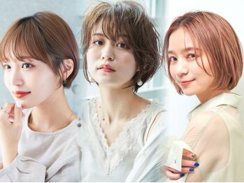 ワンズミラー 立川(ONE'S MIRROR)の写真/カット+カラー+TR ¥6900～コスパ良くハイクオリティーの洗練されたStyleが魅力*学割U24クーポン有[立川駅]