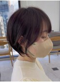 前髪カタログ/イメチェンスタイル／ウェーブパーマ/こなれミディ